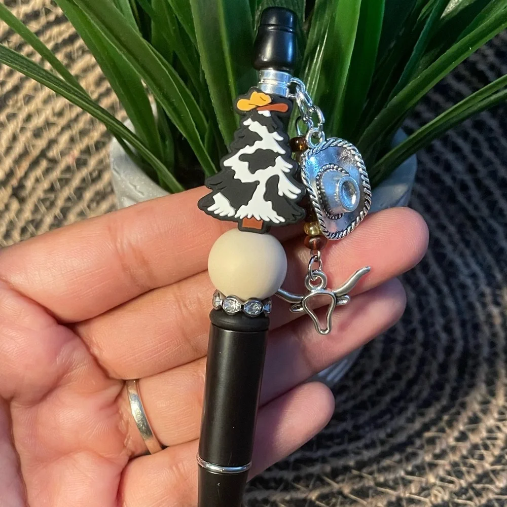 Country Christmas 🎄 Beaded Pen